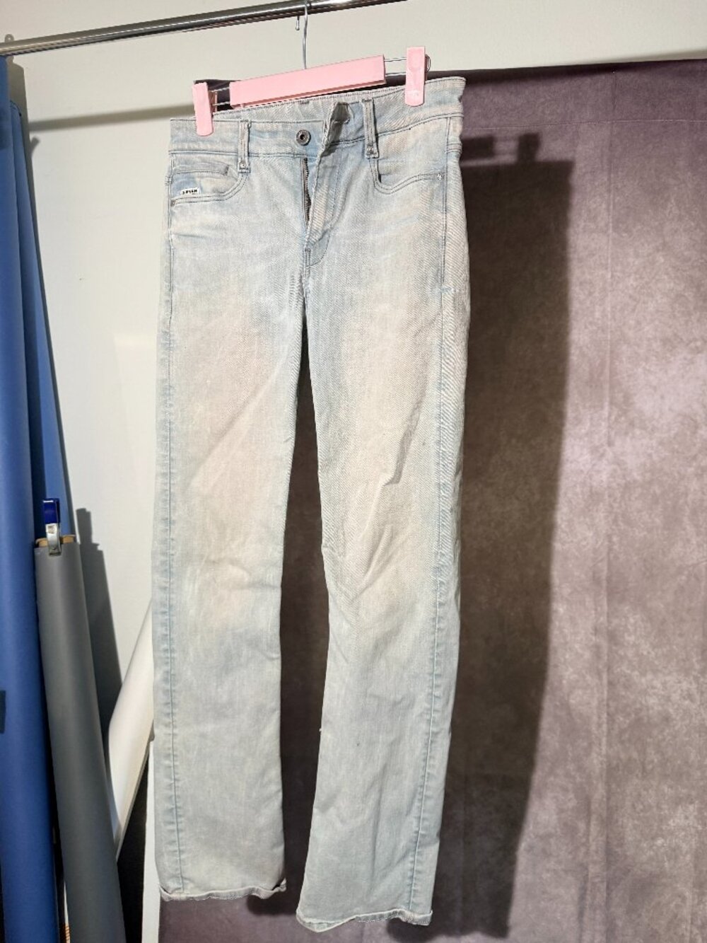 G Raw Noxer Jeans Light Wash